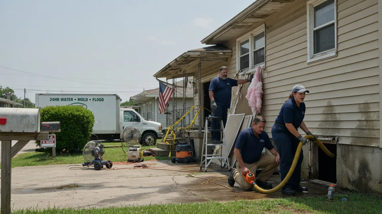 Water Damage Repair in Lancaster, TX near me